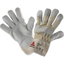 Guante de protección Hage, Rindvoll leder,Talla 10 (por 12)