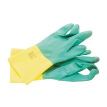 Guante de protección química AlphaTec 87-900 Talla 7.5-8 verde / amarillo en 388.EN 374.EN 421 (Paquete de 12)