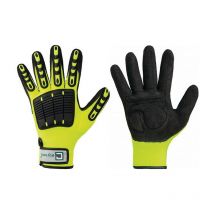 Guantes Resistentes talla 9 amarillo brillante / negro EN 388 PSA II ELYSEE