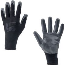 Eurotechnique - Guantes de trabajo Coverguard Eurolite 1Nibb recubiertos de nitrilo