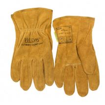 Guantes para trabajos de uso general de piel de serraje vacuno Weldas xl