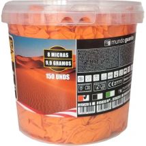 Mundo Guante - Guante Desechable Nitrilo Dune NaranjaXL 10Cubo de 150 unidadesNaranja xl 10 Cubo de 150 unidades