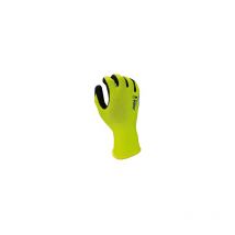 Guante Eco-Nit foam Dorso de alta visibilidad Talla 6 Juba Negro/Fluor amarillo