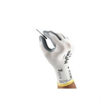 Guante hyflex 11-800 tamaño 7 blanco/gris en 388 categoría e