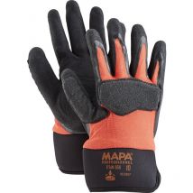 Guantes de protección Titan 850 Talla 7, negro-naranja