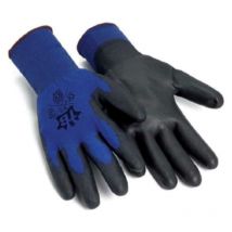 Guante nylon palma poliretano fino negro fine500 talla 7-10 t/guante talla m-8