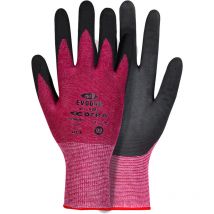 Guantes de trabajo Cofra Evoduo - 10 (xl) - Negro /Rojo