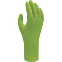 Showa - Guantes de un solo uso,Nitril,7570, Talla L(8-9),pack de 100 unidades