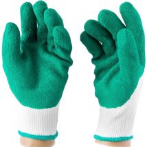 Guantes espinosos suaves verdes Tamaño 10