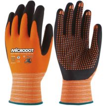 Guantes Microdot WX666 Talla 10 - Guantes Microdot Antideslizantes WX666