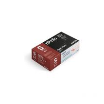 Santex - flash black pack de 100 guantes de nitrilo talla s - 6 gramos - sin polvo - libre de latex - no esteriles - color negro