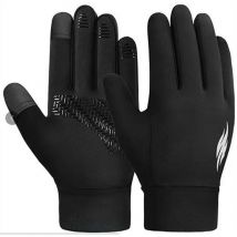 Minkurow - Guantes para niños Guantes de ciclismo de invierno - Guantes de invierno con pantalla táctil cálidos para niños Guantes para correr para