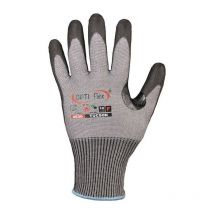 Guantes resistentes a cortes TUCSON Talla 9 gris / negro EN388 / EN420 PSA II OPTIFLEX (Paquete de 6)