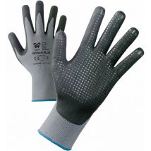 Guanti da lavoro Neri Nitran Plus - 8 (m) - Nero/Grigio - Nero/Grigio