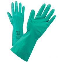 Guanti di protezione Neri RNF-15 in nitrile - 7 (s) - Verde