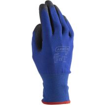Guanti Grip Tessuto Nido D'Ape In Nylon E Palmo In Pu Tg. 10