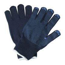 Guanti Isar taglia 9 blu en 388 psa ii in cotone, esterno pa promat (Per 12)