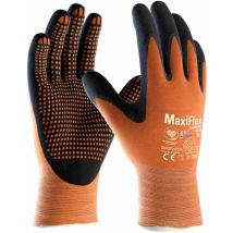 ATG - Guanti da lavoro MaxiFlex 42-848 - 9 (l) - Antracite/Arancione