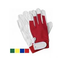 Guanti Microfibra/Cotone Verde 7 Issa