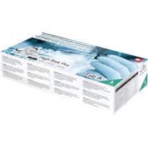 Guanti monouso HighRisk Pro taglia xl nitrile blu en 374.EN 388 psa iii Ampri