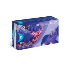 Guanti monouso in nitrile blu no polvere 100 pz glovely biosoft pf cobalt food, ' s '