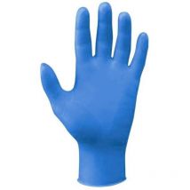 Gants en nitrile bleu prof. tg.m (pc.100)
