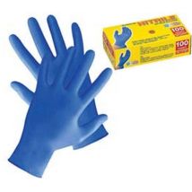 Guanti In Nitrile Senza Polvere Azzurri - Tg.l In Conf. Da Pz.100 (pg506.21)