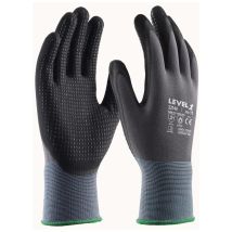 Guanti Nitrile Level 1 – Palmo Puntinato - Taglia: 8