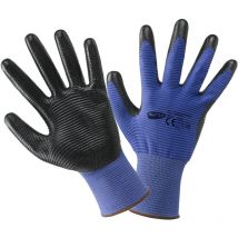 Guanti Poliestere/Nitrile Crinkle Tg.10