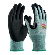 Guanti Technocut - Taglia 8 - HPPE, nylon, lycra, nitrile - Resistenza al calore fino a 100°C - DPI CAT II