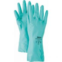 Guanti Ultranitril 492 Gr.7, Verde (a 10)
