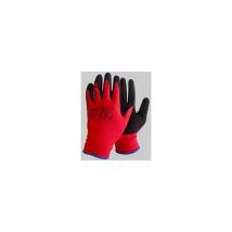 Guanto poliestere/nitrile sabbiato ideal star tg. 10 conf. da 12 pa