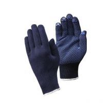 Guanto Lavorato a Maglia, Cotone, Blu, Formato: 10 (a 12)