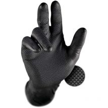 Guanti in nitrile Grippaz Issaline 246BK neri - l - Nero