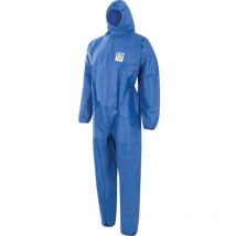 Tuffsafe Guard Master Disp' Hooded Coverall Blue (M)
