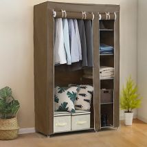 Scarpiera Salvaspazio,con Sportello,Stile Moderno,90x36x87.5cm,marrone