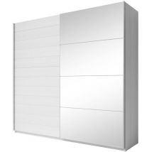 Arredamento1 - Guardaroba Austin J112 , 210x221x61cm, Porte guardaroba: Scorrevole, Numero di ripiani: 0