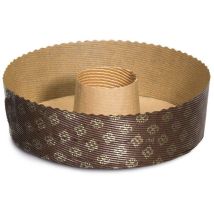 Guardini 2440100 Easy Bake Stampo Ciambella Monouso Carta Da Forno 20cm 3 Pezzi Colore Dorato