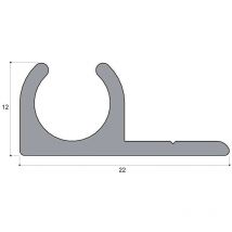 Profilo in alluminio e 2ML