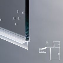 Guarnizione Box Doccia con Gocciolatoio Vetro 6mm EC-12-219