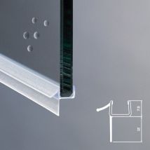 Guarnizione Box Doccia con Gocciolatoio Vetro 8mm EC-12-6091