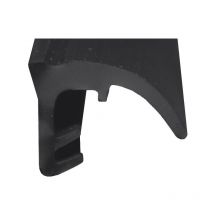 Guarnizione di fondo per cursori Kiso scanalatura da 3 mm - 16M - M2586 Nero