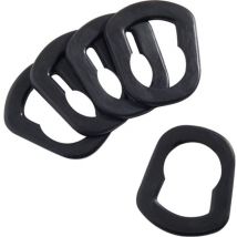 Guarnizione di ricambio per beccuccio versatore flex.L.55mm P.47mm H.3.2mm 5 pezzi in busta Valpro