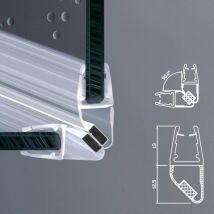 Guarnizione Magnetica Box Doccia Angolo Vetro 6mm 8mm EC-214 Angolo 90