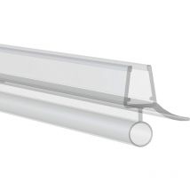 Vasalat - Guarnizione per doccia da 1000 mm, adatta per vetro spessore 6/7/8 mm, trasparente, guarnizione per porta della doccia con striscia di
