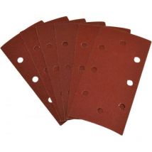 Feuilles abrasives 100/120/180 pour G58128 lot de 6