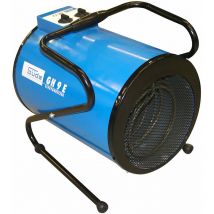 Güde Riscaldatore elettrico GH 9 E (9 kW, 2 livelli di calore 4,5/9 kW, funzione ventilatore, potenza soffiante 742 m³/h, angolo di inclinazione e