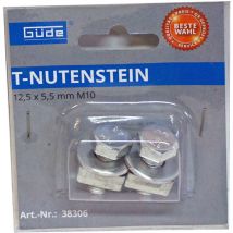 T-Nutenstein 12,5x5,5 mm M10 2-tlg.