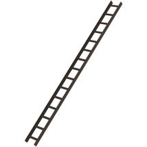 Munk Aluminium Dachleiter 15 Sprossen Braun
