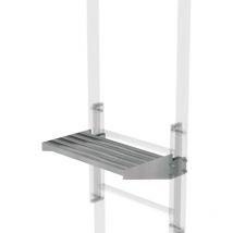 Ausstiegstritt Stahl-verzinkt 520 mm Spaltbreite 300 mm - 063970 - Günzburger Steigtechnik